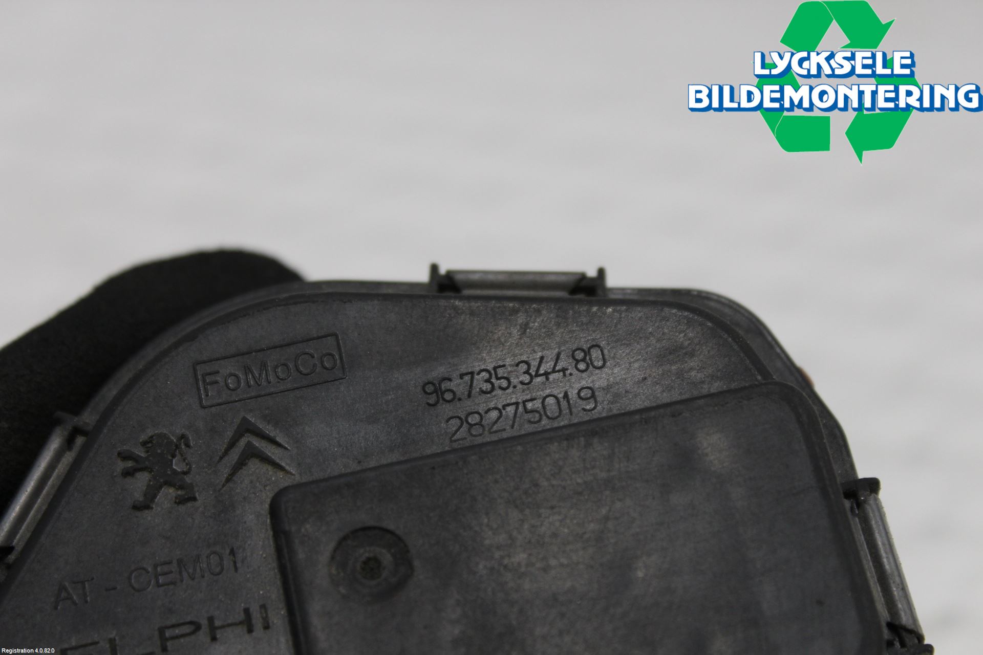 Volvo C30 10-13 Injspjällhus