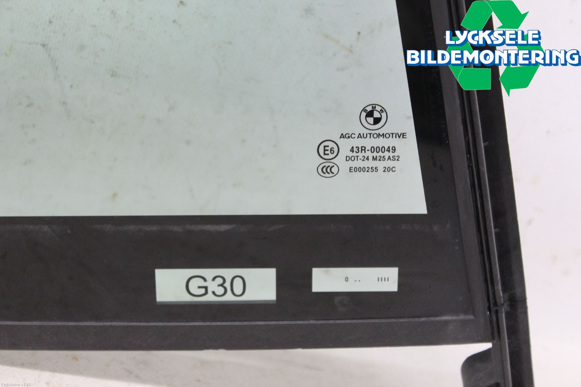 BMW 5 G30/G31/F90 17-23 Dörruta Bak Lilla Hö