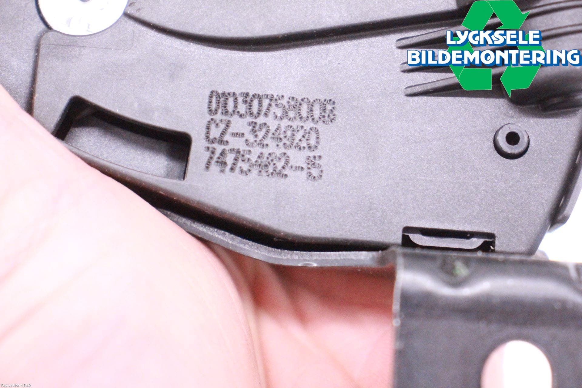 BMW X7 G07 19- Låskista Baklucka