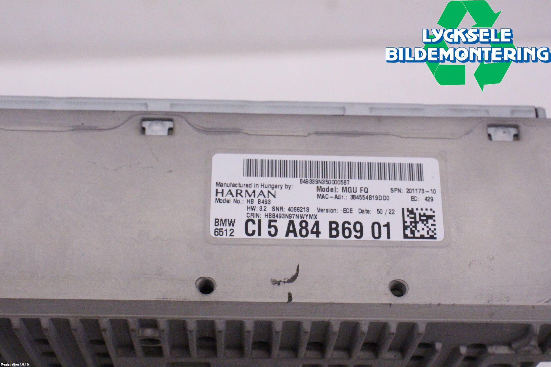 BMW X3 G01 18- Gps Navigator