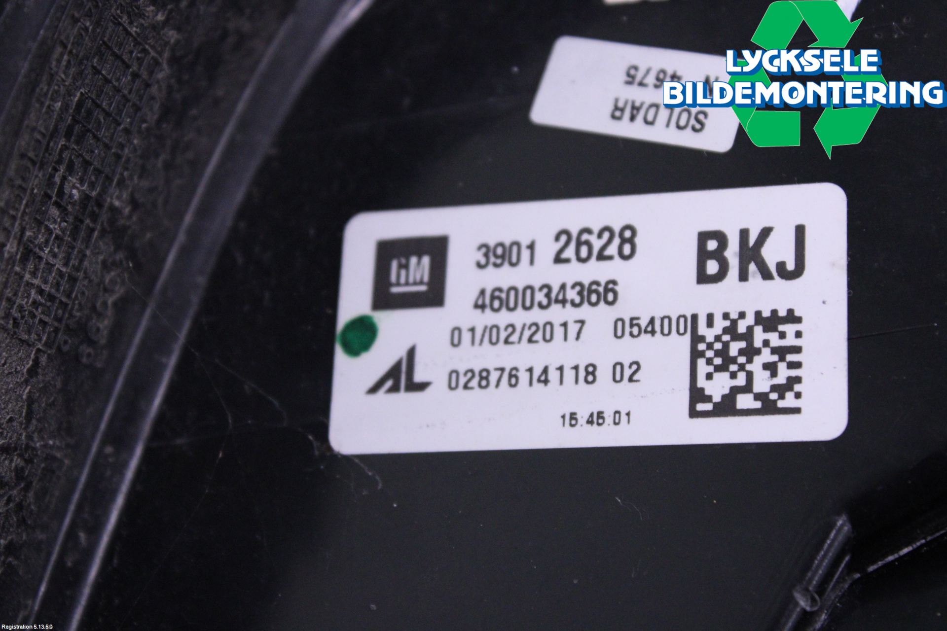 Opel CORSA E 15-19 Bakljus Höger