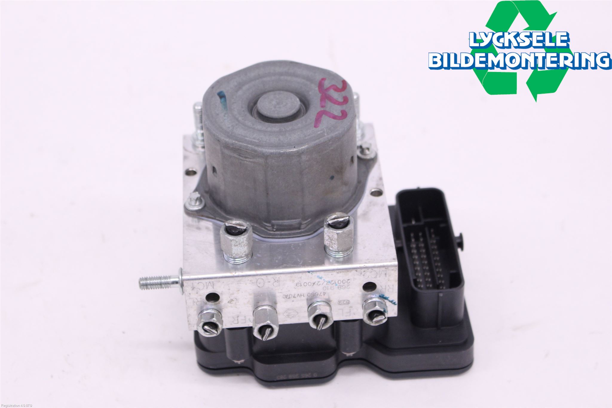 Nissan QASHQAI 17-21 Abs Hydraulaggregat