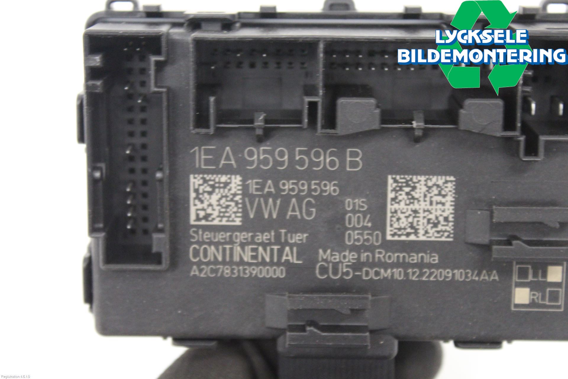 Volkswagen VW ID.4 21- Styrenhet Dörr