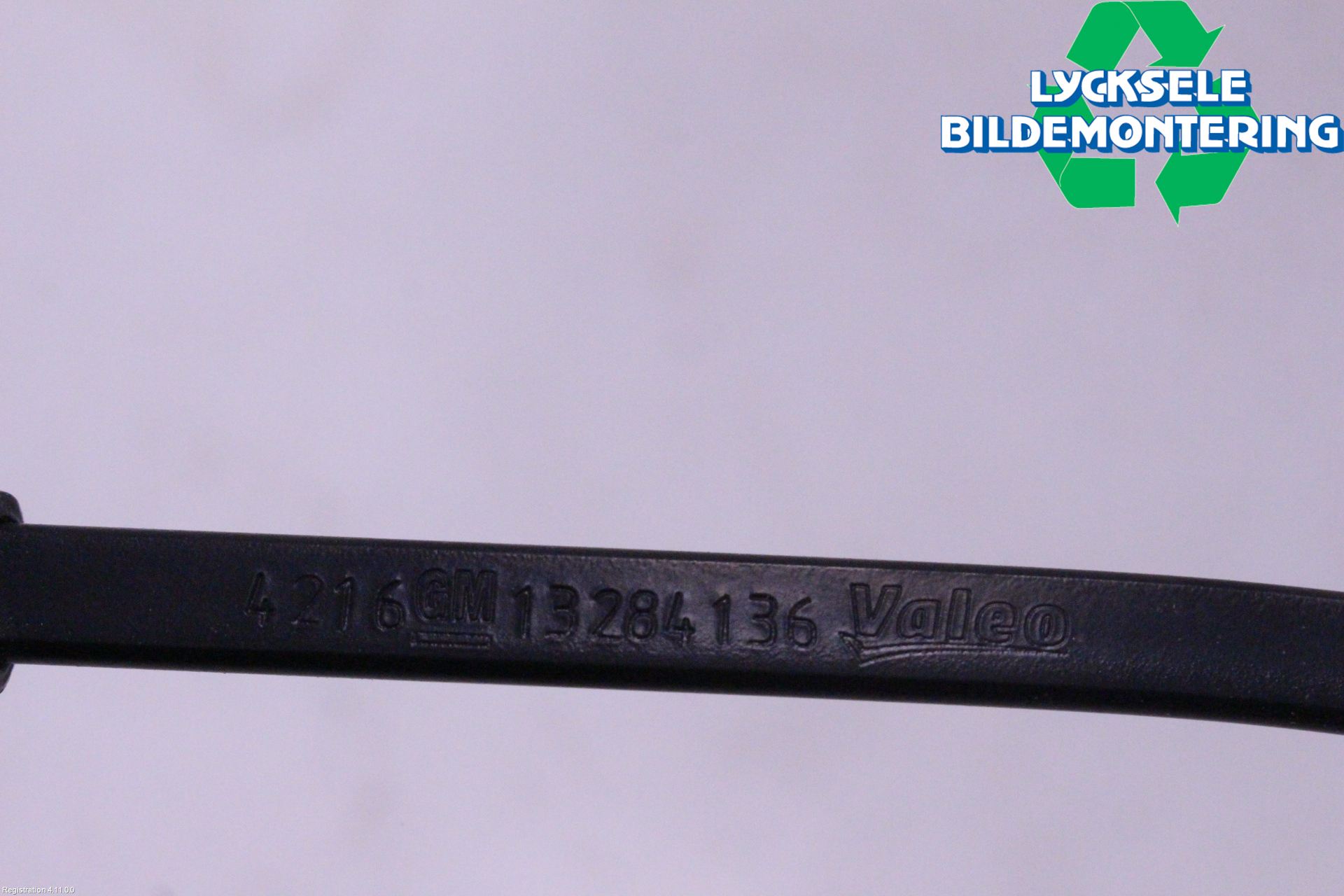 Opel CORSA E 15-19 Torkararm Armar Vindruta