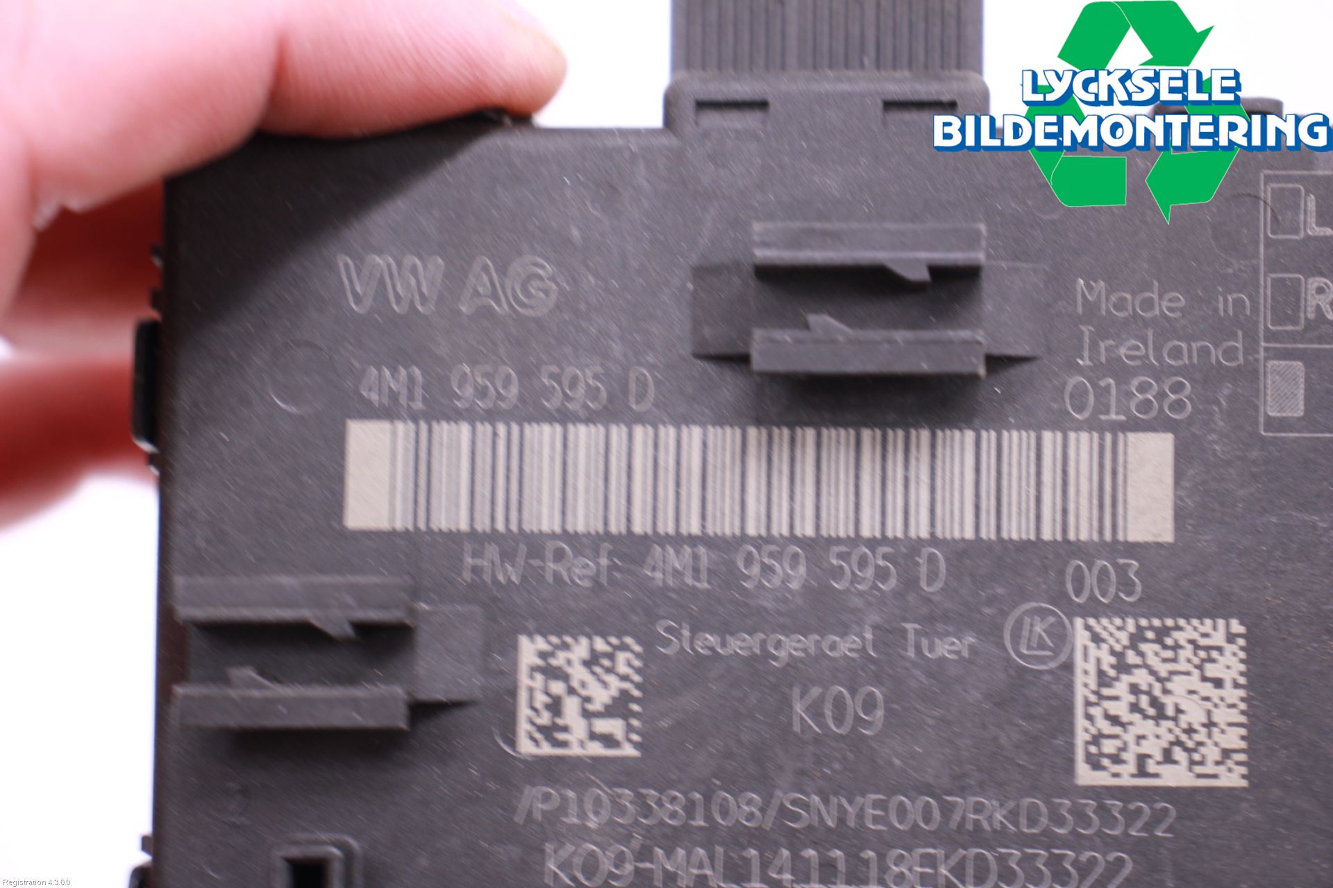 Audi A6 F2/C8 19- Styrenhet Dörr