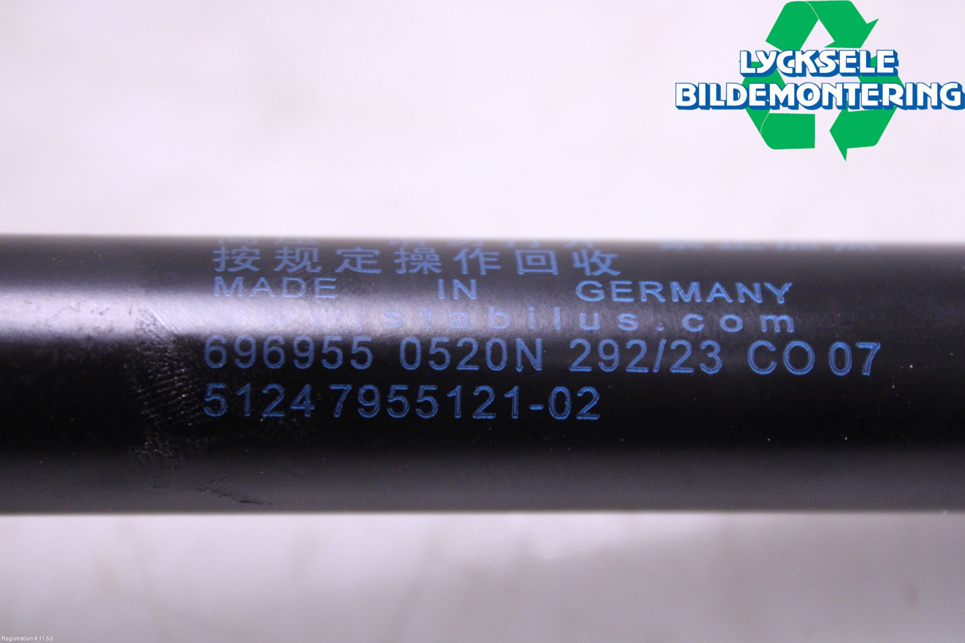 BMW 5 G30/G31/F90 17-23 Gasfjäder Baklucka