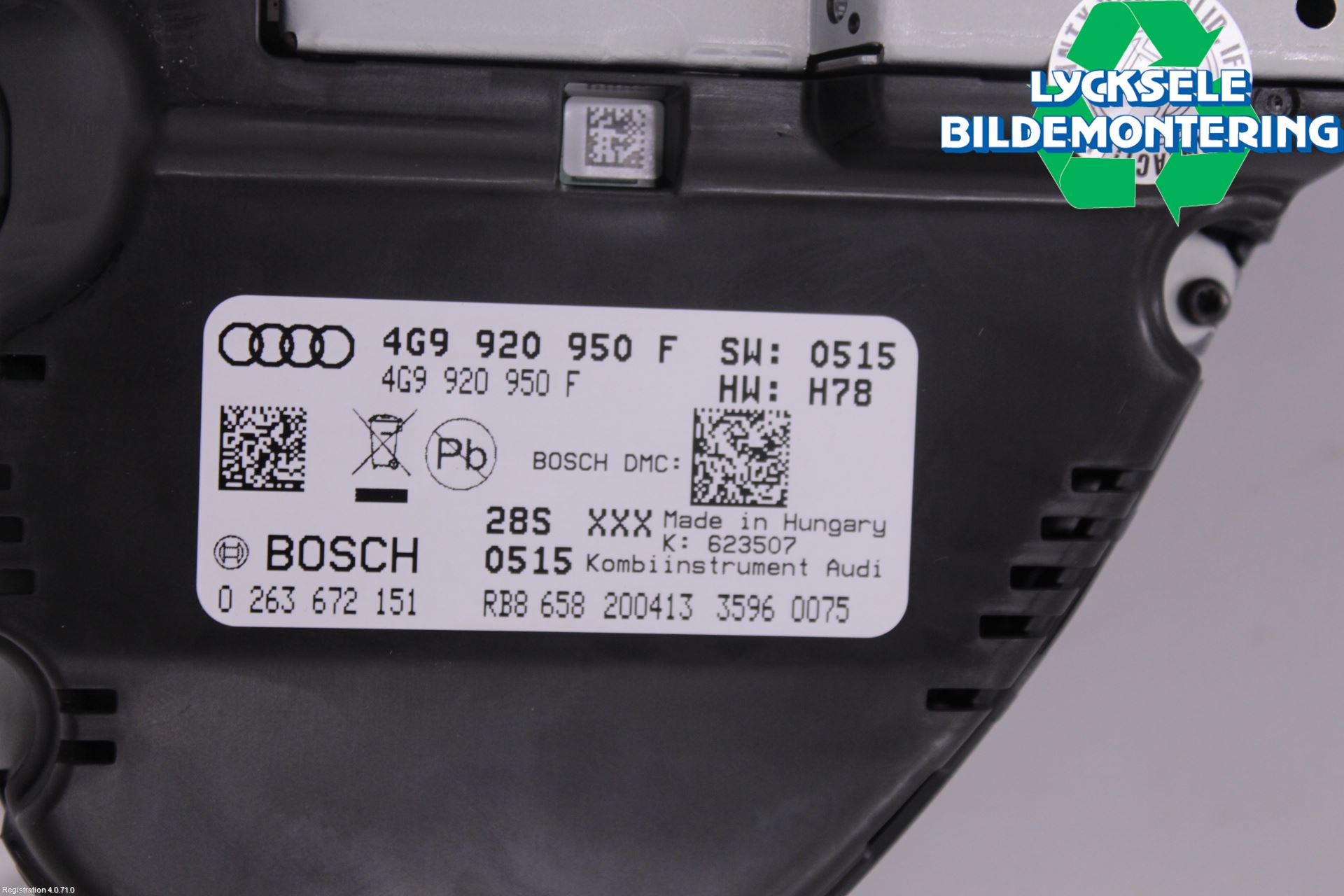 Audi A6 ALLROAD 12-18 Instrument Komb