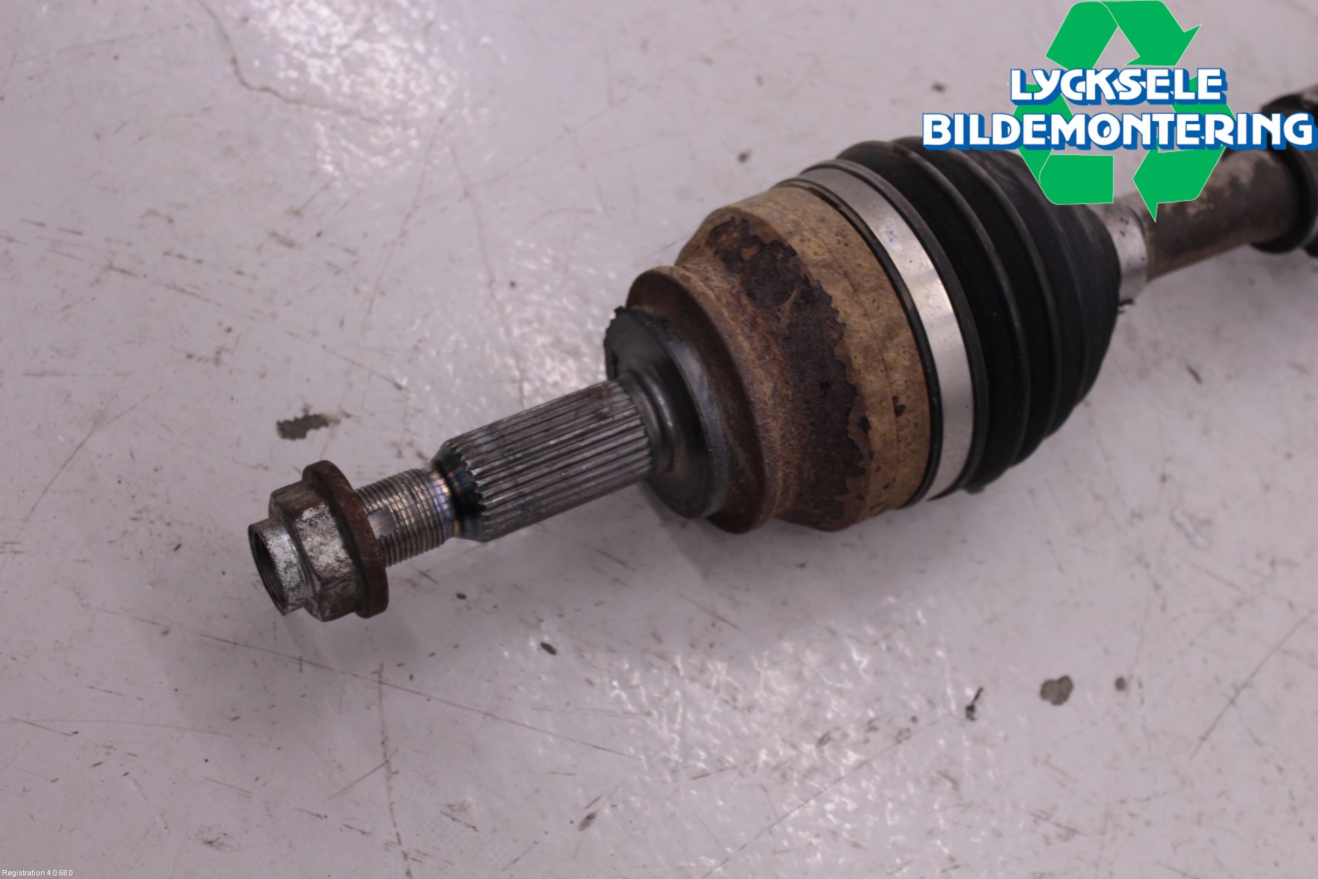 Mitsubishi ASX 10-22 Drivaxel Fram Vänster