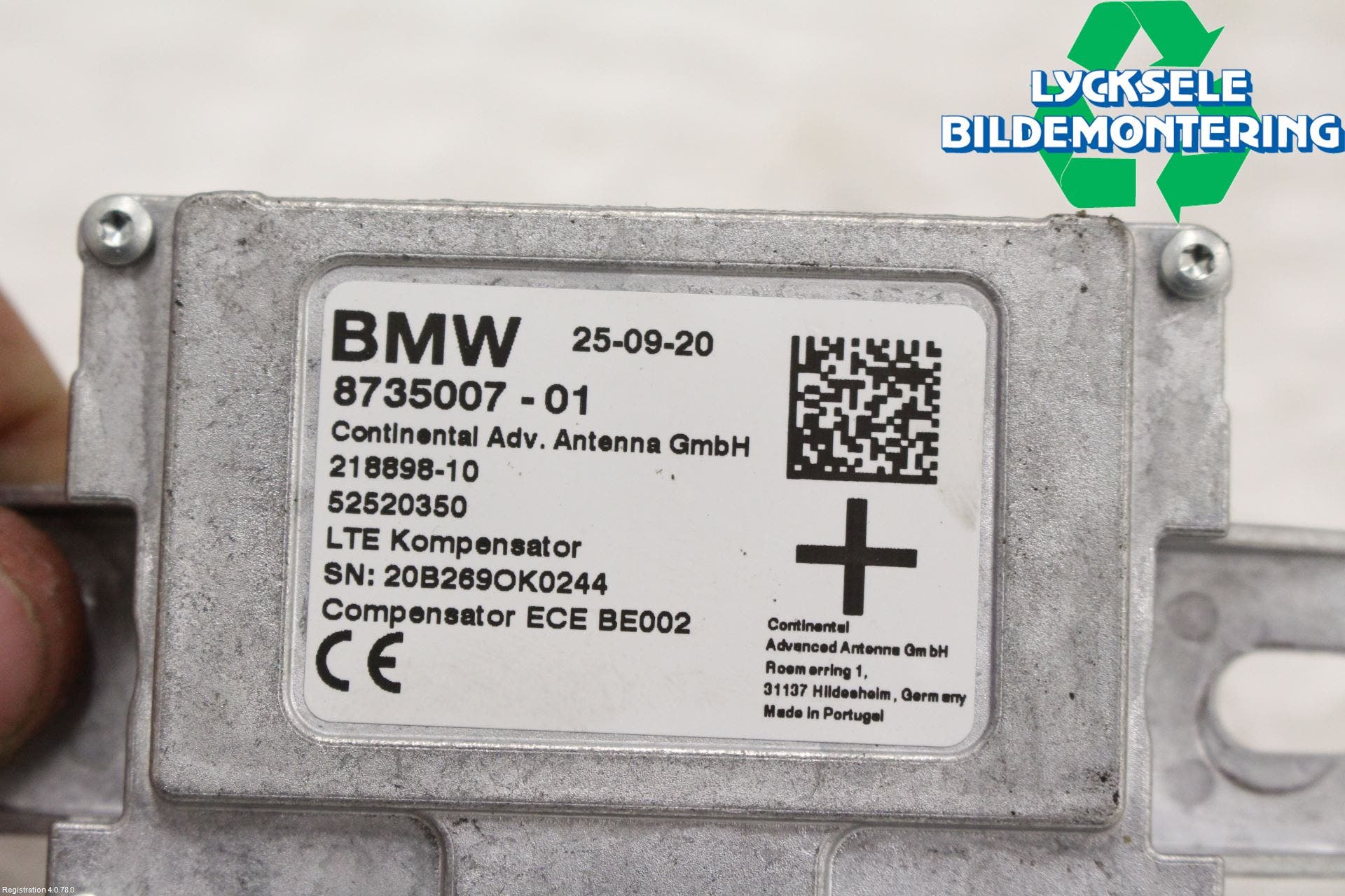 BMW X3 G01 18- Styrenhet Övrigt