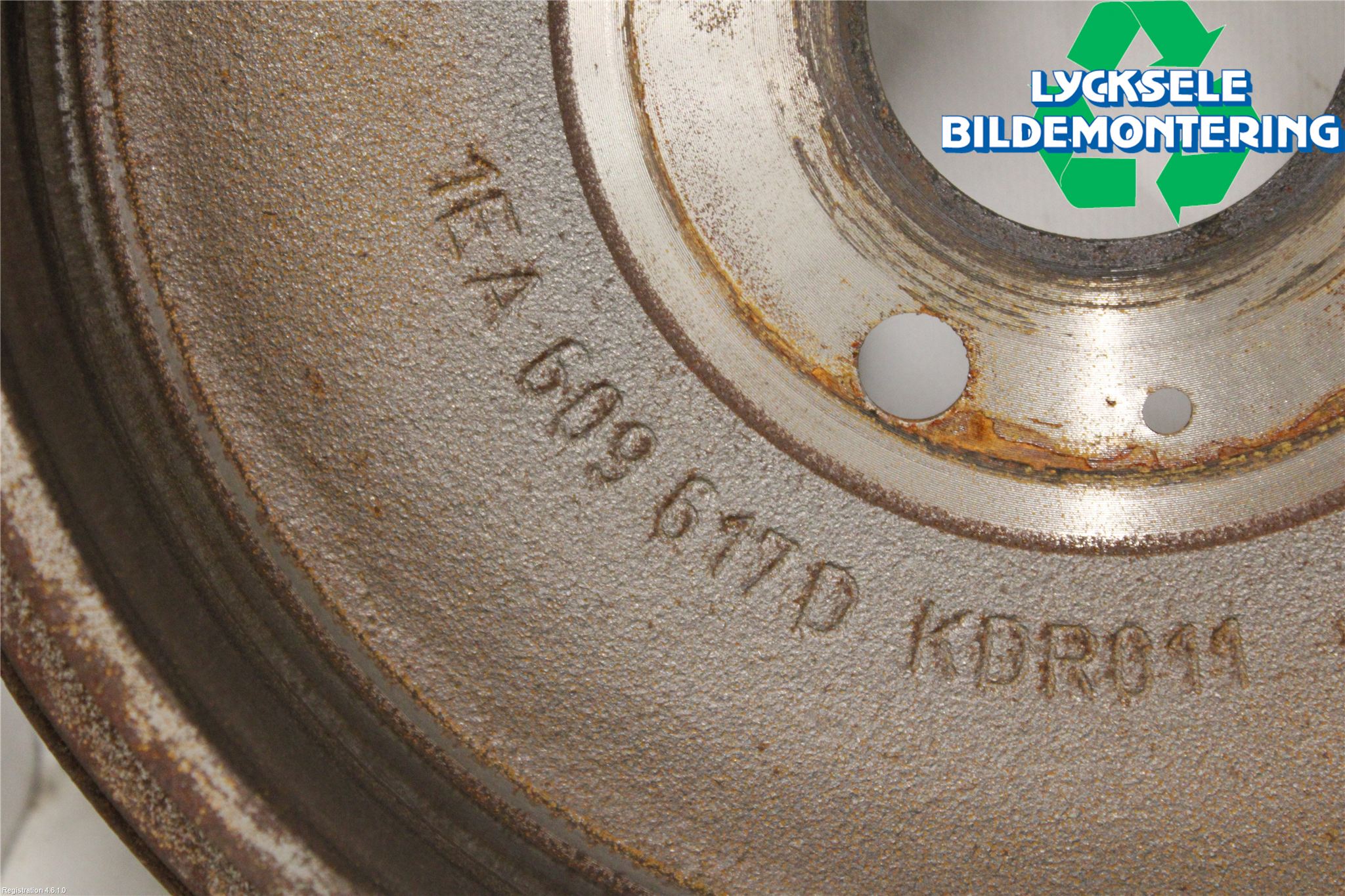 Volkswagen VW ID.3 21- Bromstrumma Bak