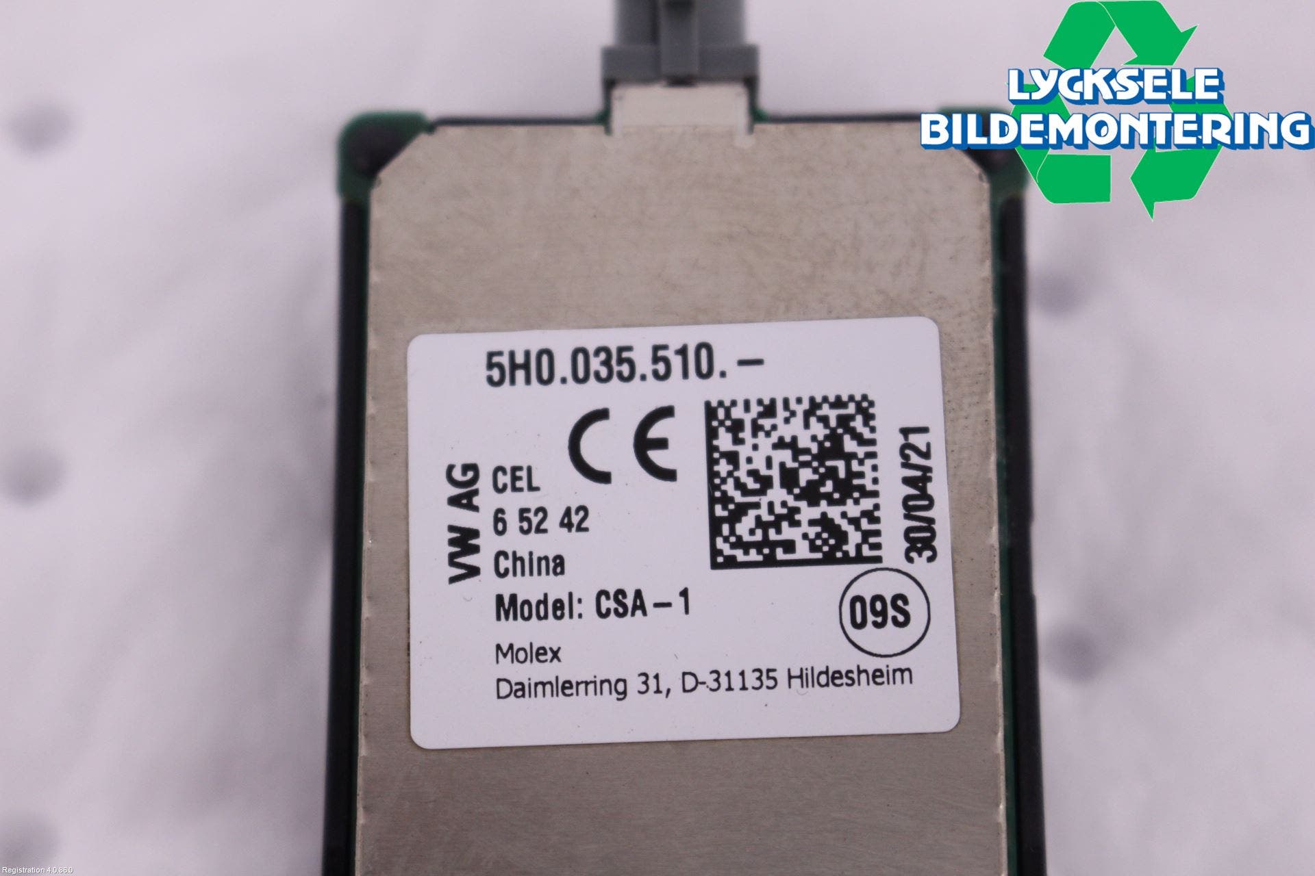 Volkswagen VW ID.4 21- Antenn