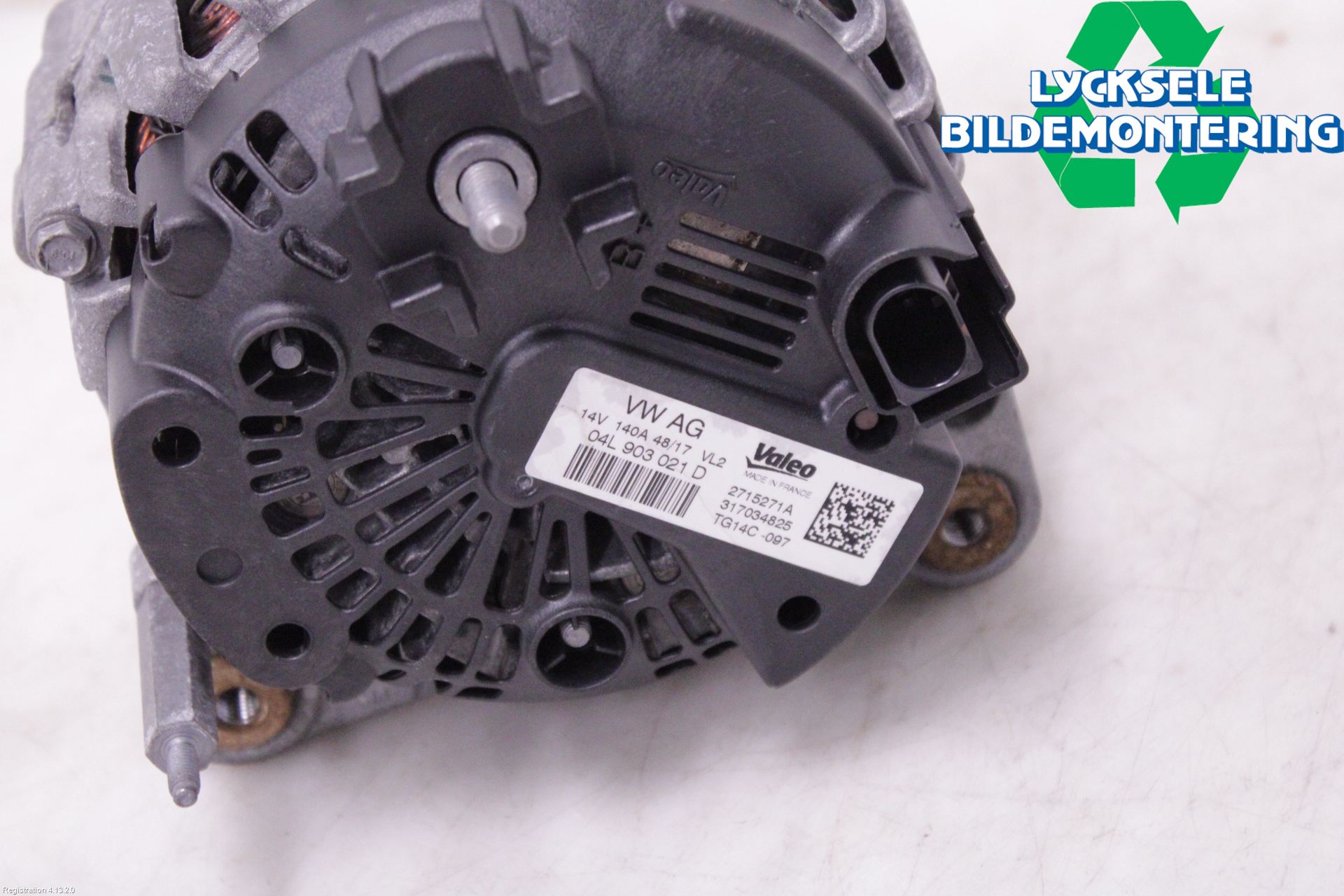 Audi A3/S3 8V 13-20 Generator