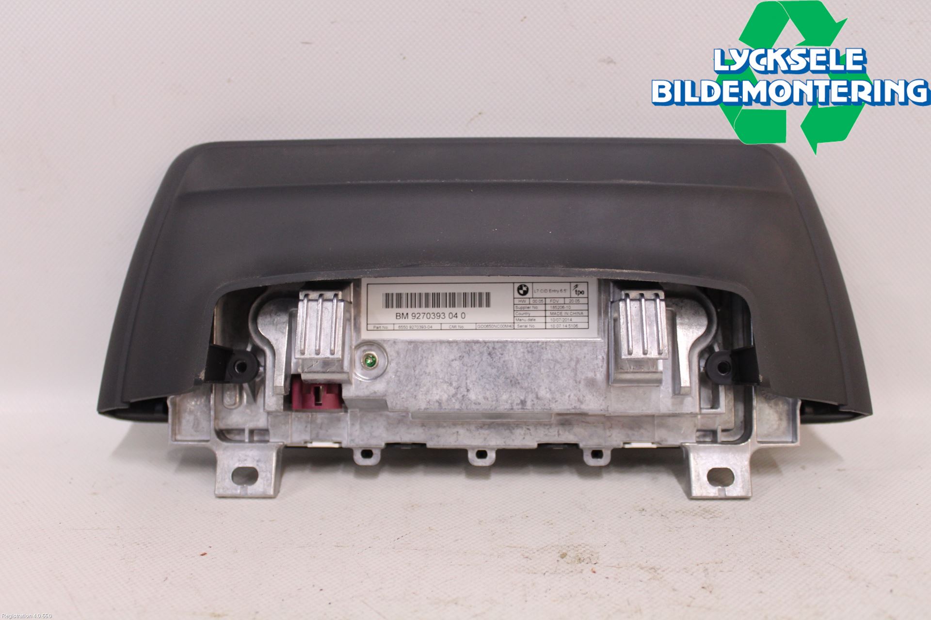 BMW 3 F30/F31/F80 12-19 Multifunktionsdisplay