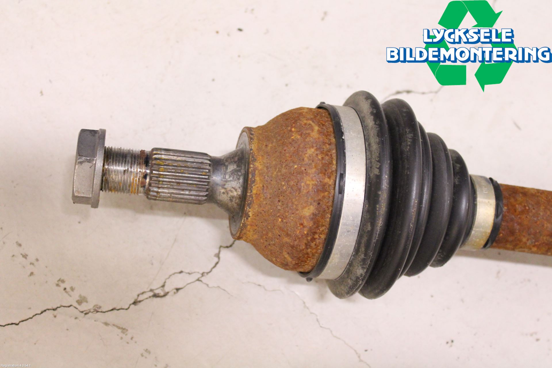 Citroen C4 II 11-18 Drivaxel Fram Vänster