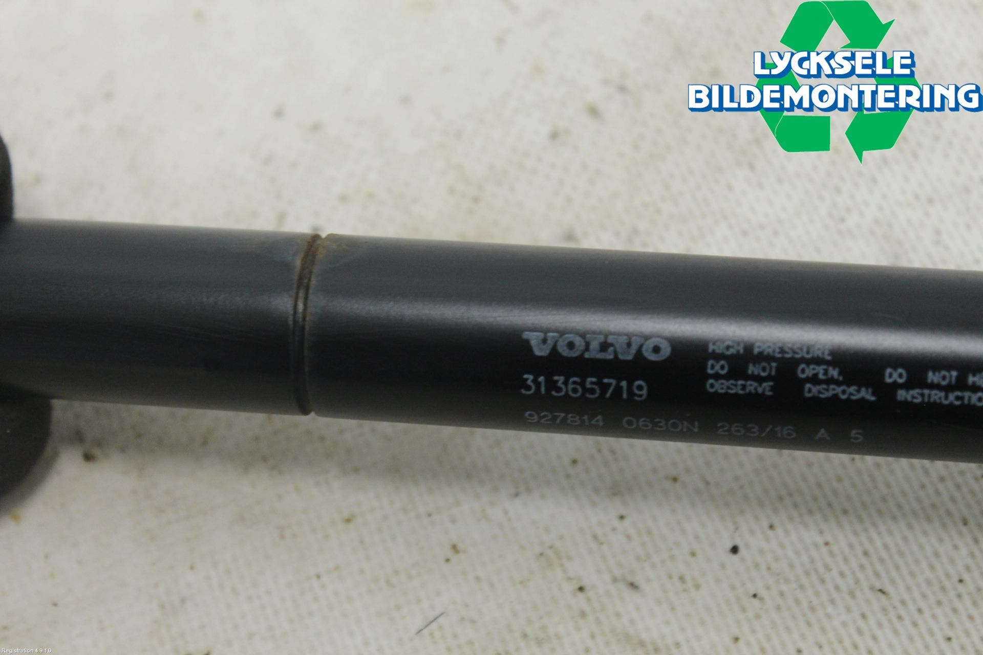 Volvo XC60 14-17 Gasfjäder Baklucka