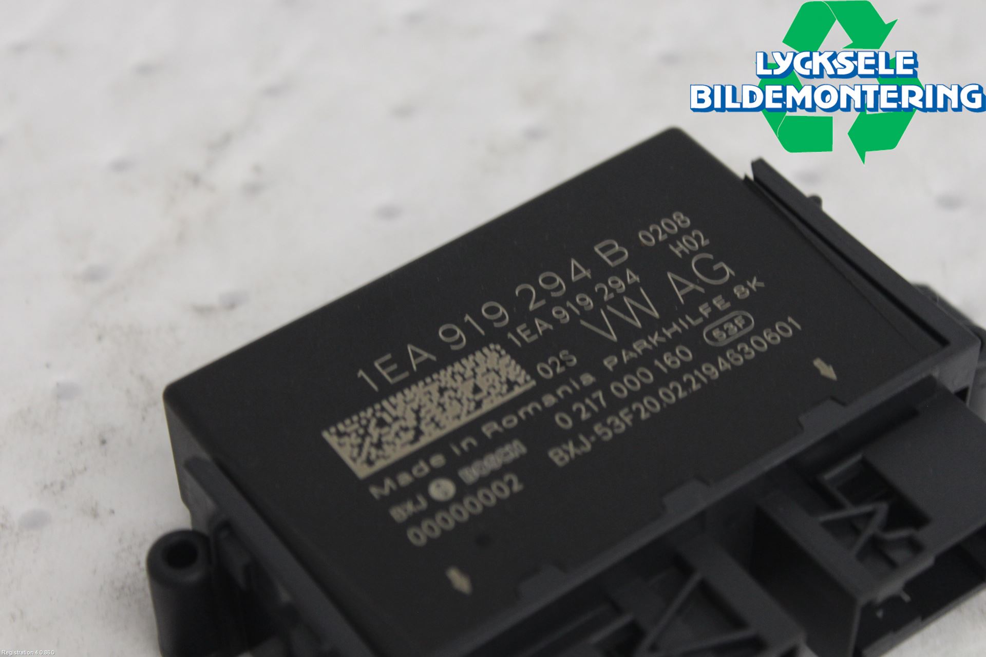 Volkswagen VW ID.3 21- Styrenhet Parkeringshjälp