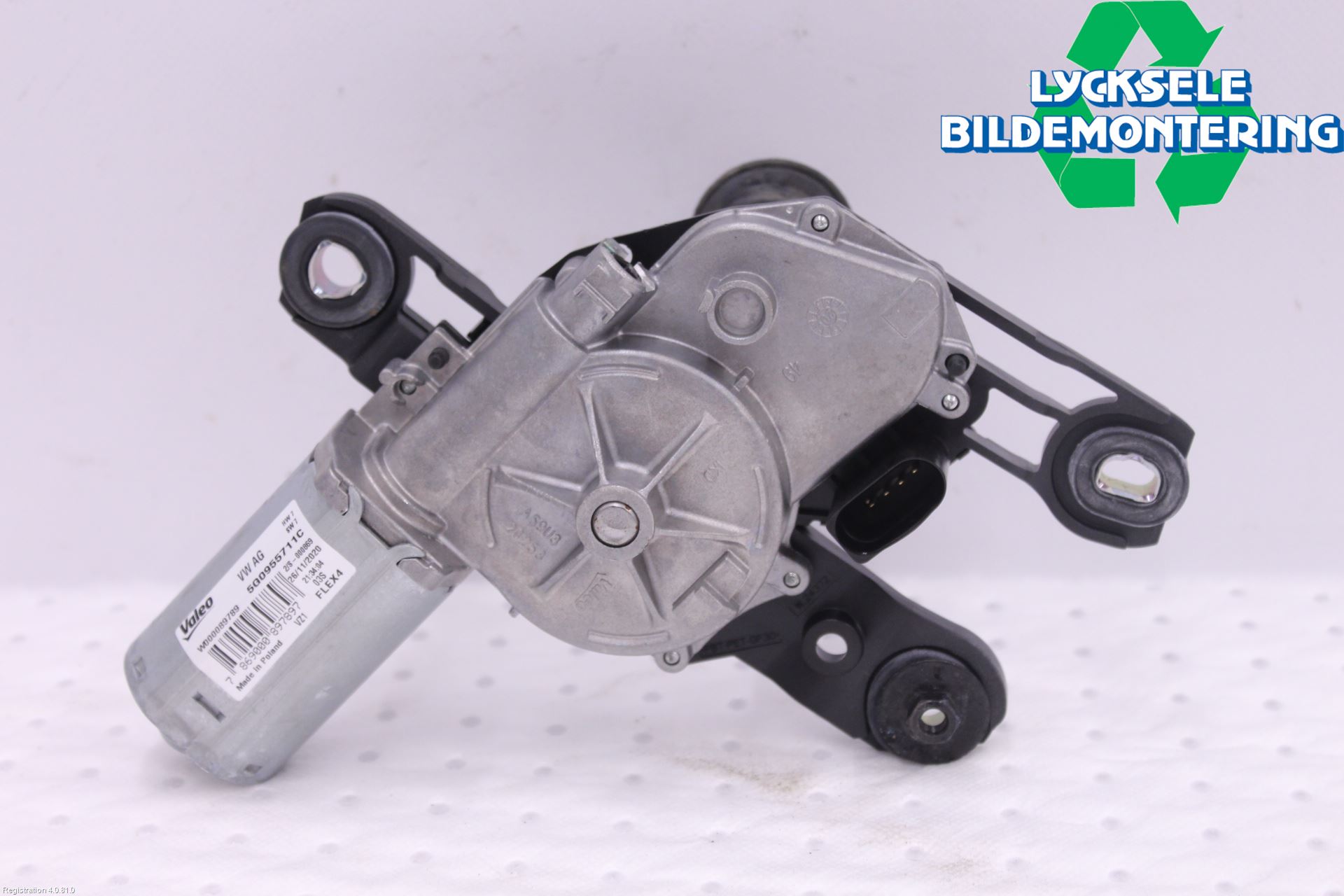 Volkswagen VW TOUAREG CR 18- Torkarmotor Baklucka