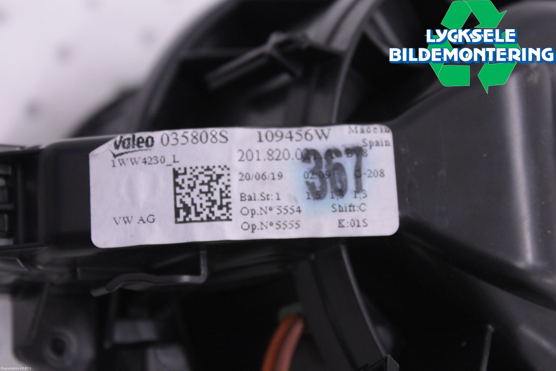 Volkswagen VW T-CROSS 19- Värmefläkt