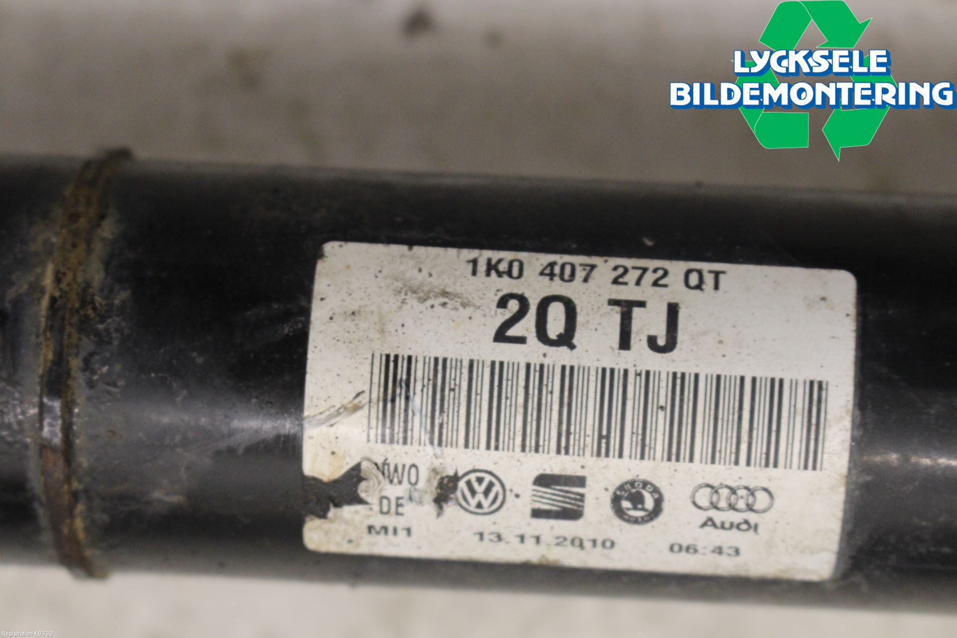 Skoda YETI Drivaxel Fram Höger