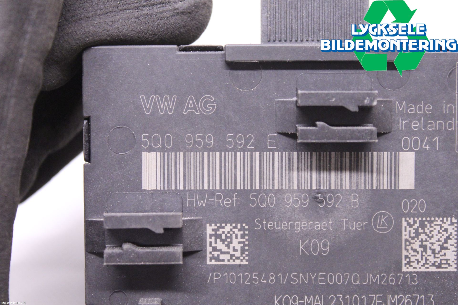 Volkswagen VW PASSAT 15-19 Styrenhet Dörr