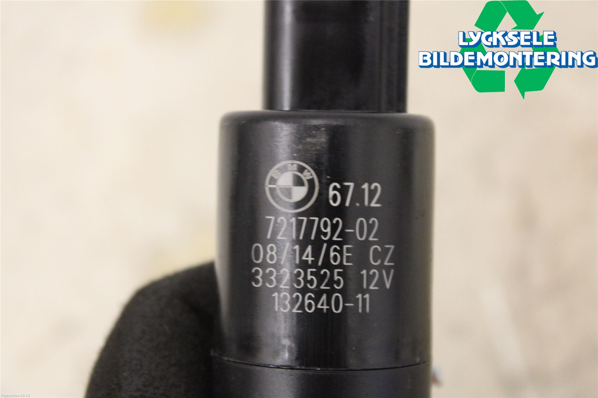 BMW 5 F10/F11/F18 09-17 Spolarpump Högtryck
