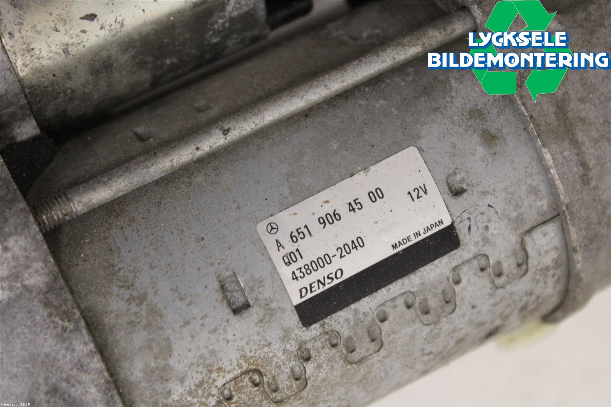 Mercedes-Benz MB VITO/V-KLASS (W640,W447,W448) 14- Startmotor Diesel