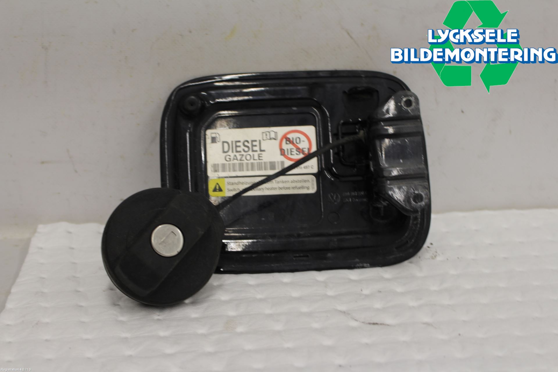 Volkswagen VW CADDY 11-15 Tanklucka