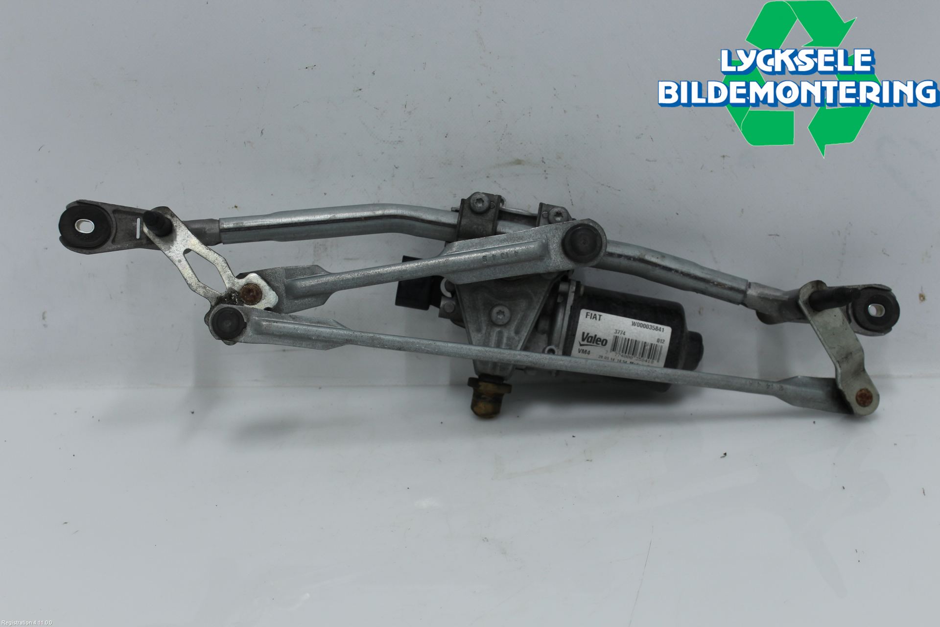 Fiat 500L 13-19 Torkarmekanism Vindruta