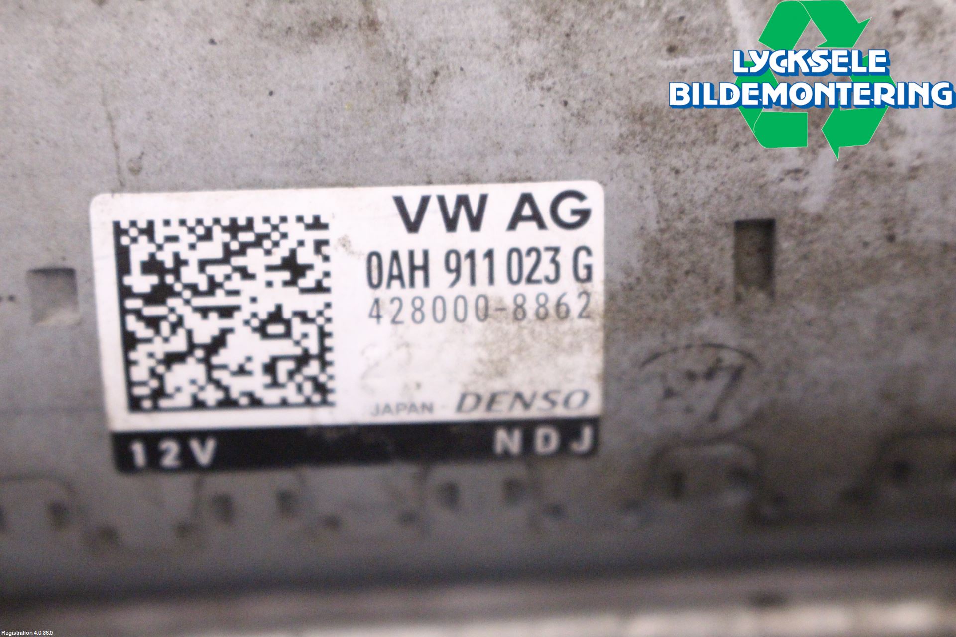 Volkswagen VW GOLF / E-GOLF VII 13-20 Startmotor