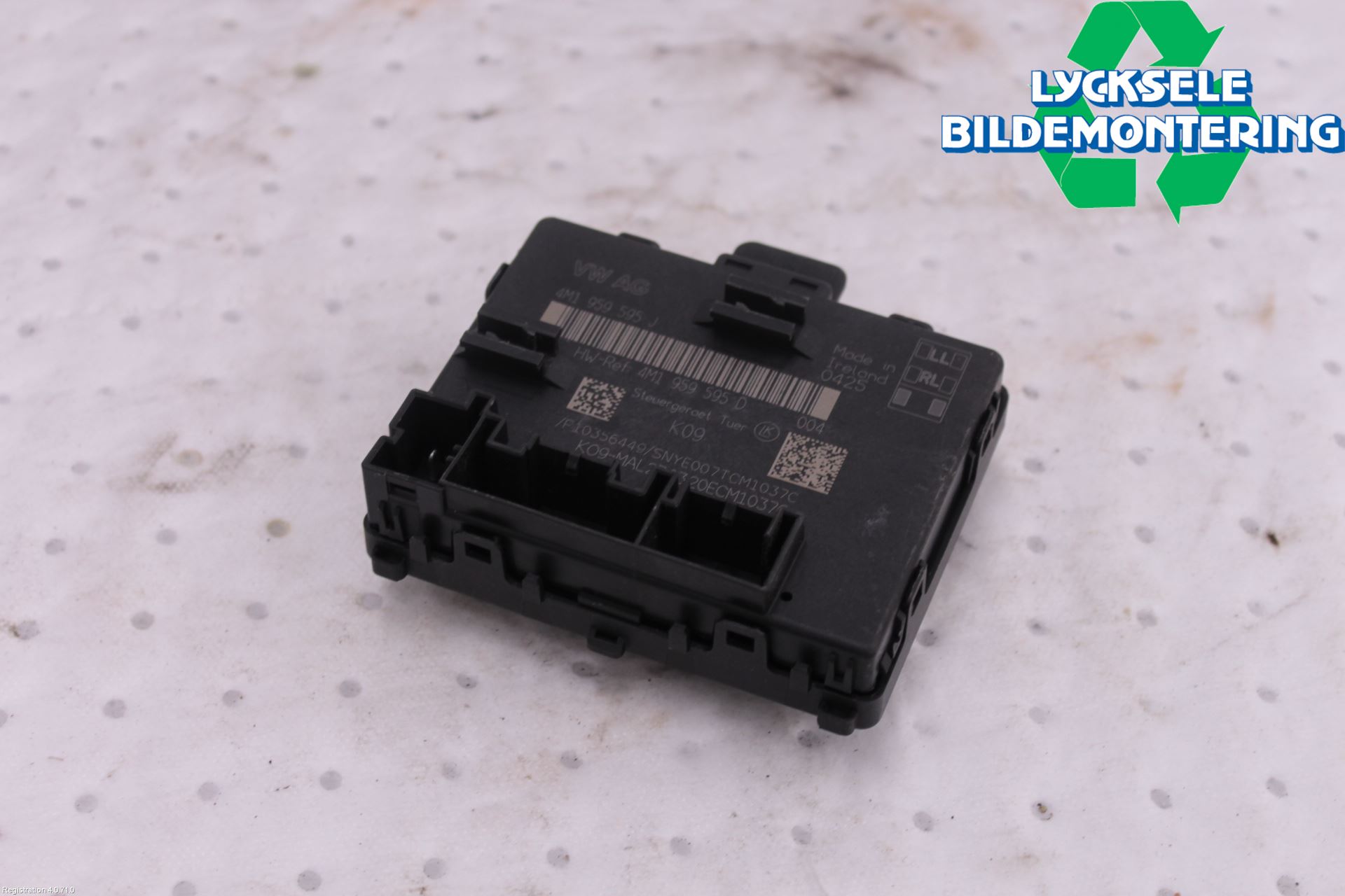 Audi A7 Sportback 4K 18- Styrenhet Dörr