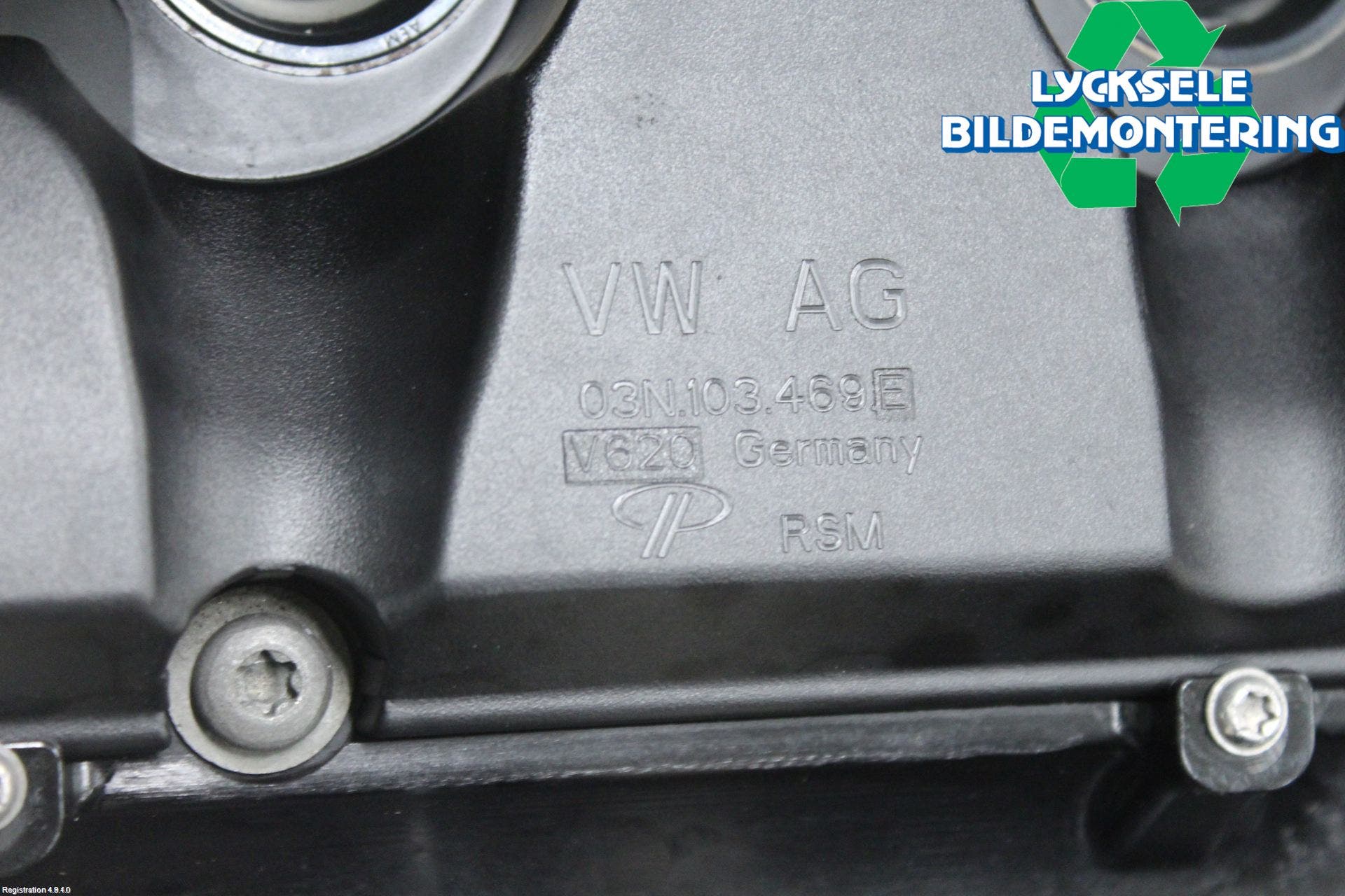 Volkswagen VW PASSAT 15-19 Ventilkåpa