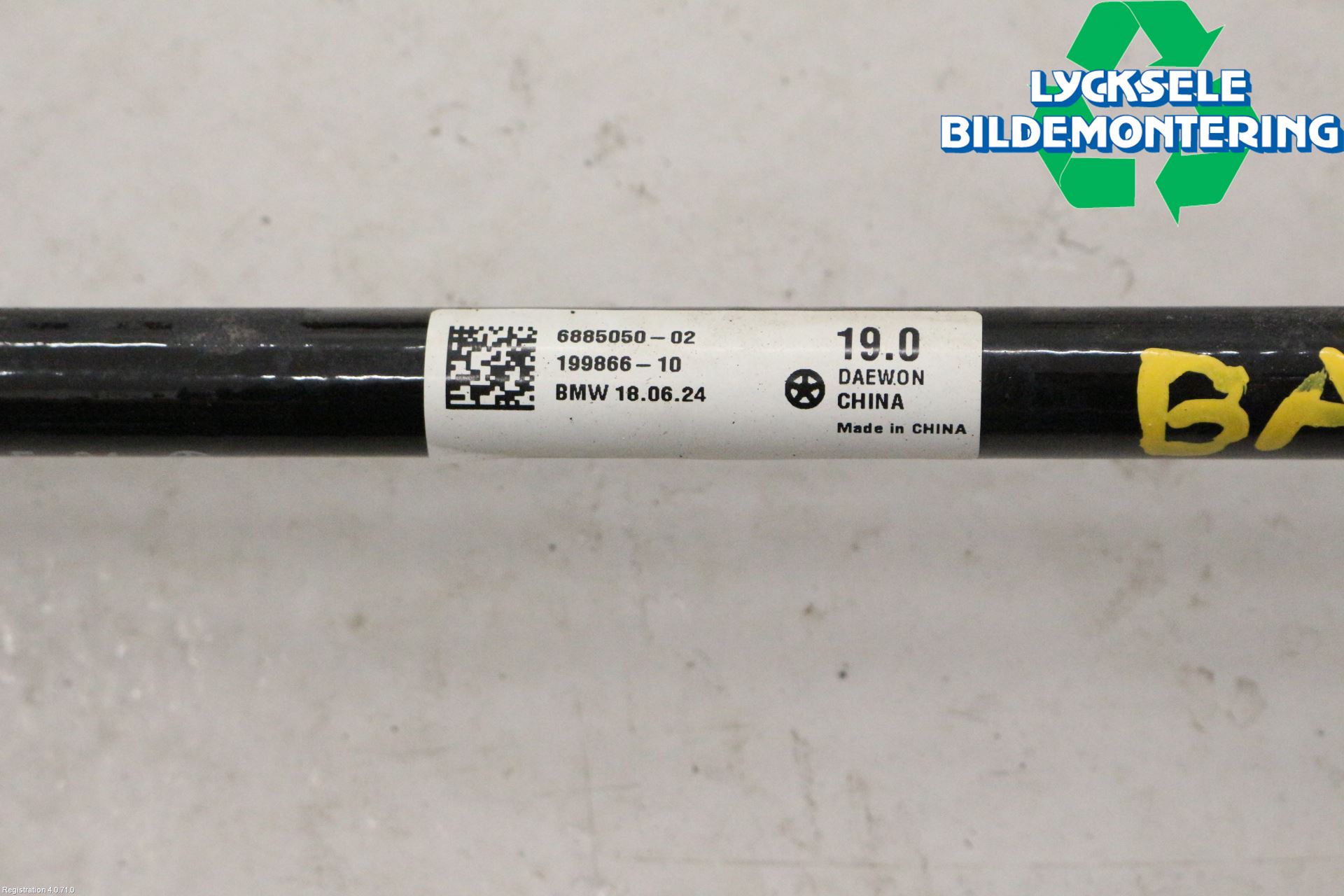 BMW X3 G01 18- Krängningshämmare Bak