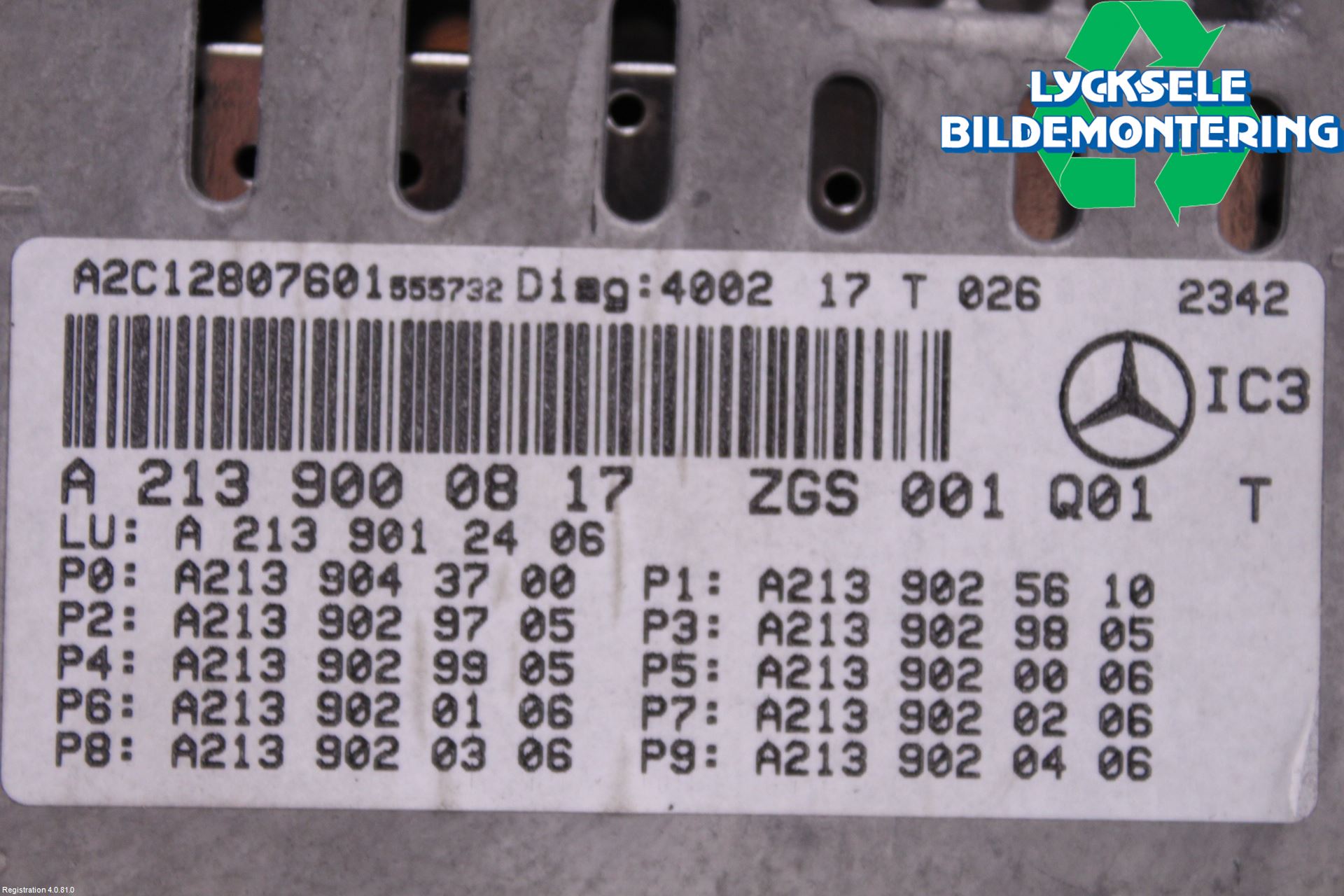 Mercedes-Benz MB E-KLASS (W213) 16-23 Instrument Komb