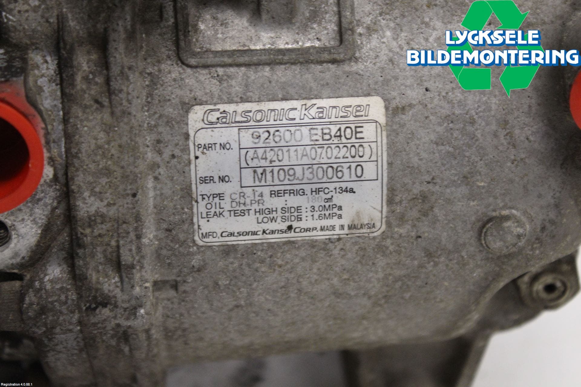 Nissan NAVARA 05-16 Ac Kompressor