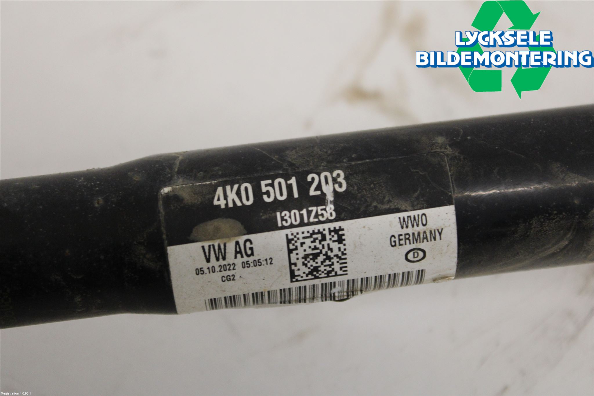 Audi A6 F2/C8 19- Drivaxel Bak Vänster