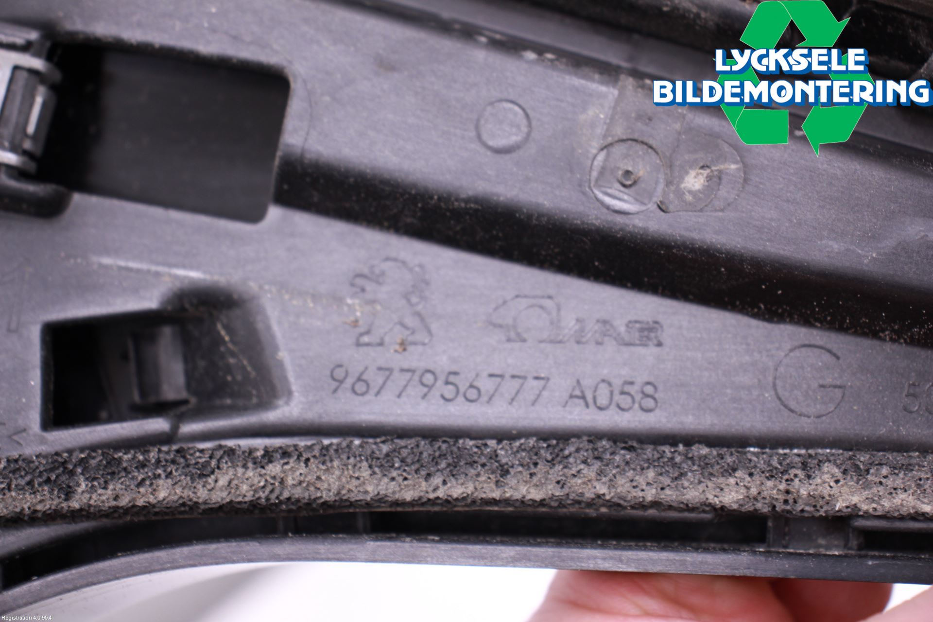 Peugeot 308 14-21 Vindavvisare-Takkåpa