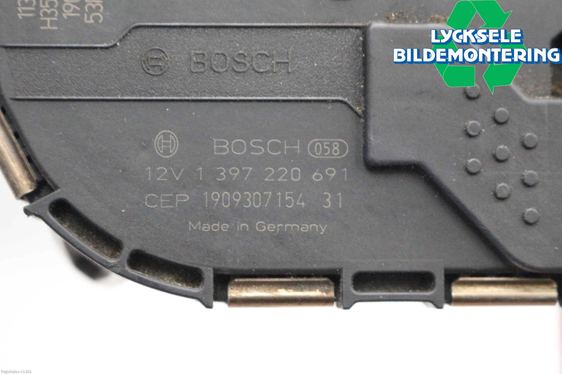 Volkswagen VW PASSAT 15-19 Torkarmotor Vindruta