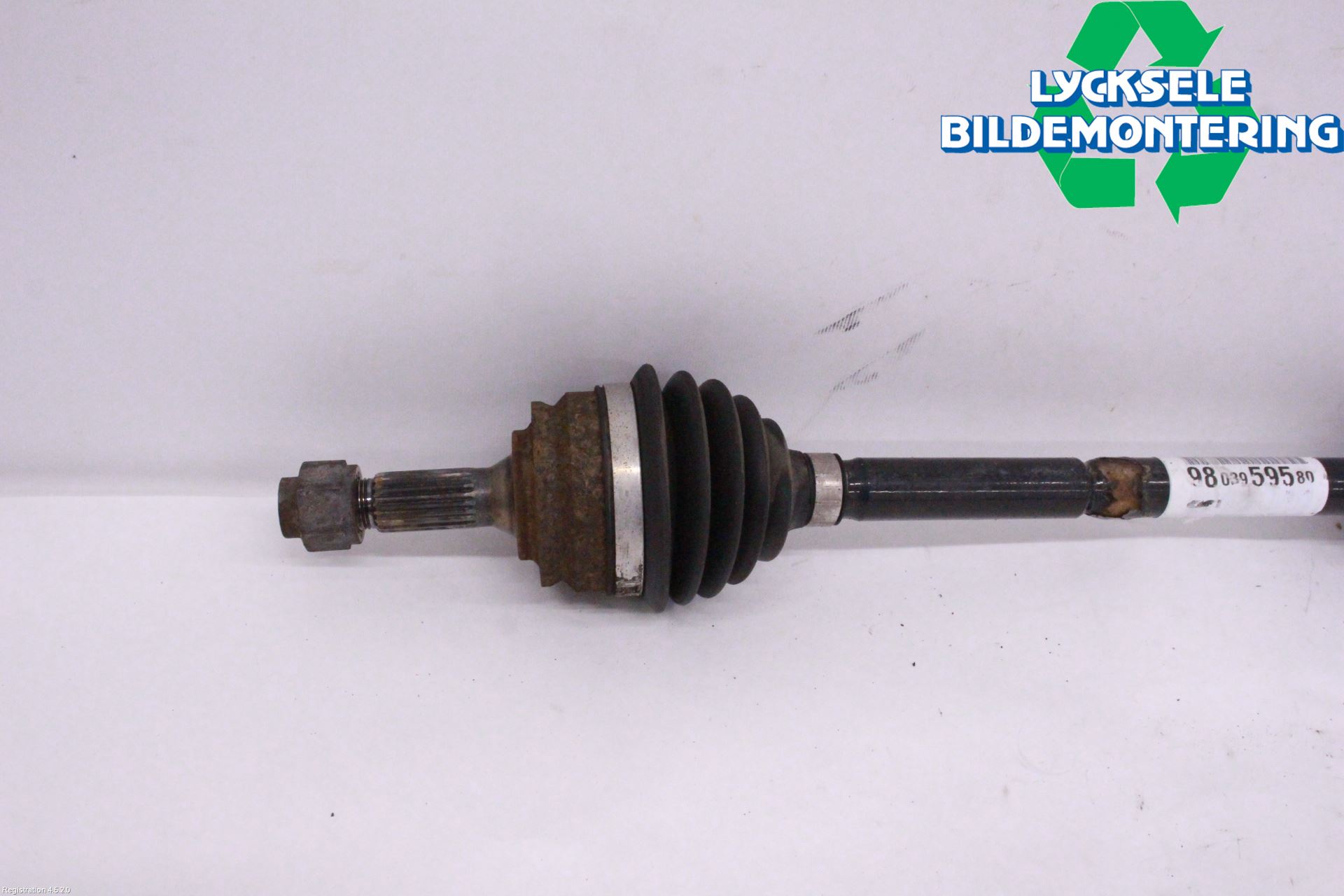 Peugeot 208 12-15 Drivaxel Fram Vänster