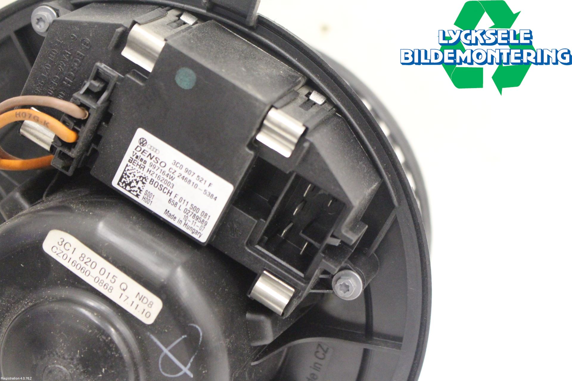 Skoda YETI Värmefläkt