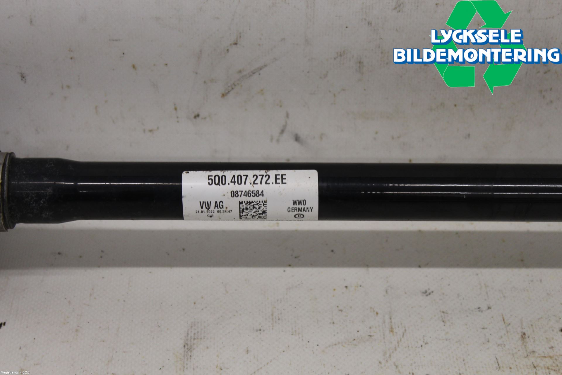Volkswagen VW GOLF / E-GOLF VIII 20- Drivaxel Fram Höger