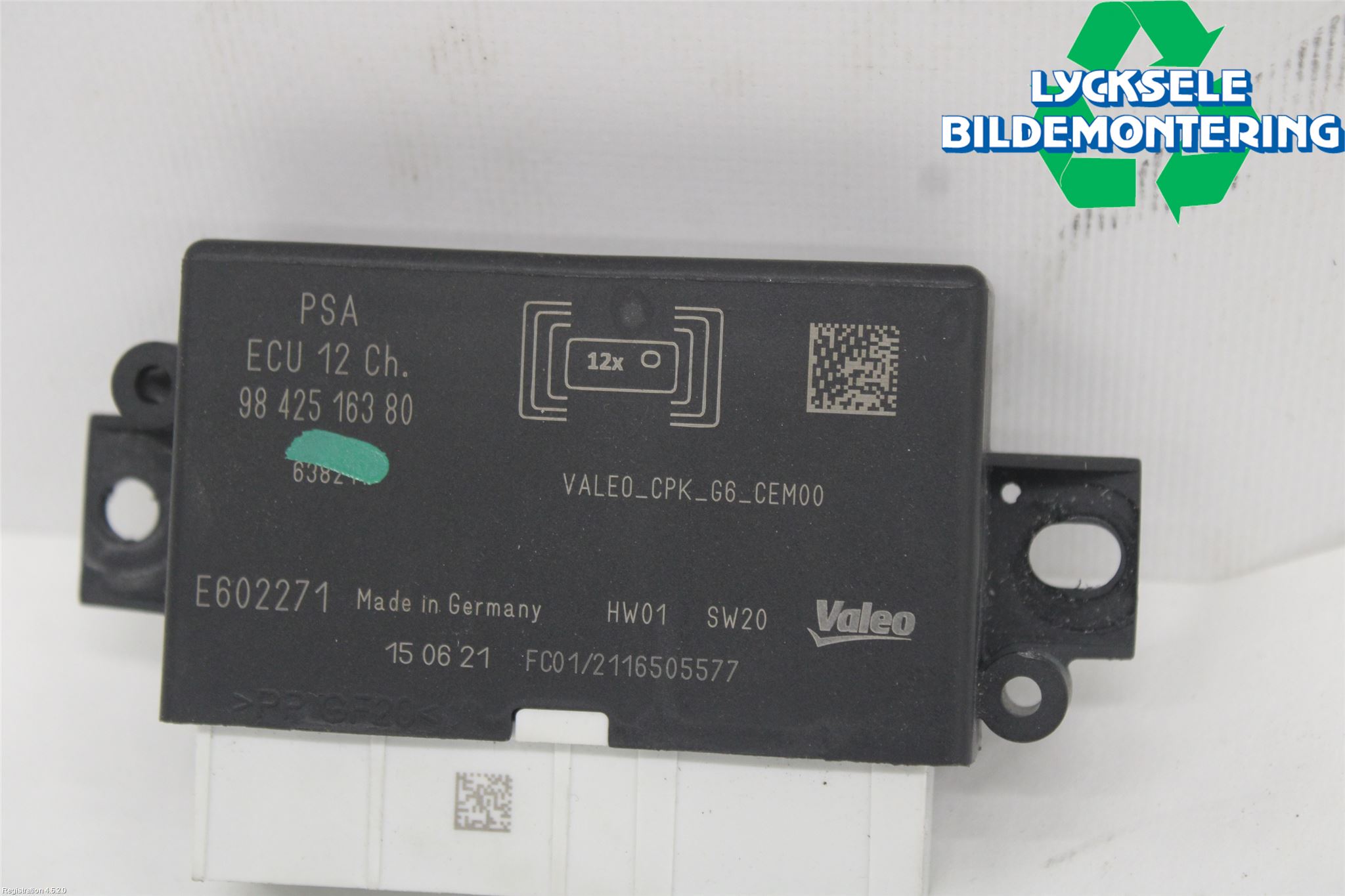 Opel MOKKA 21- Styrenhet Parkeringshjälp