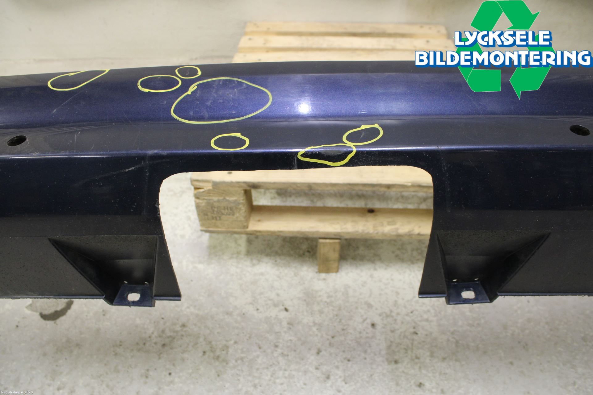 Volvo V70 08-13 Spoiler Bak