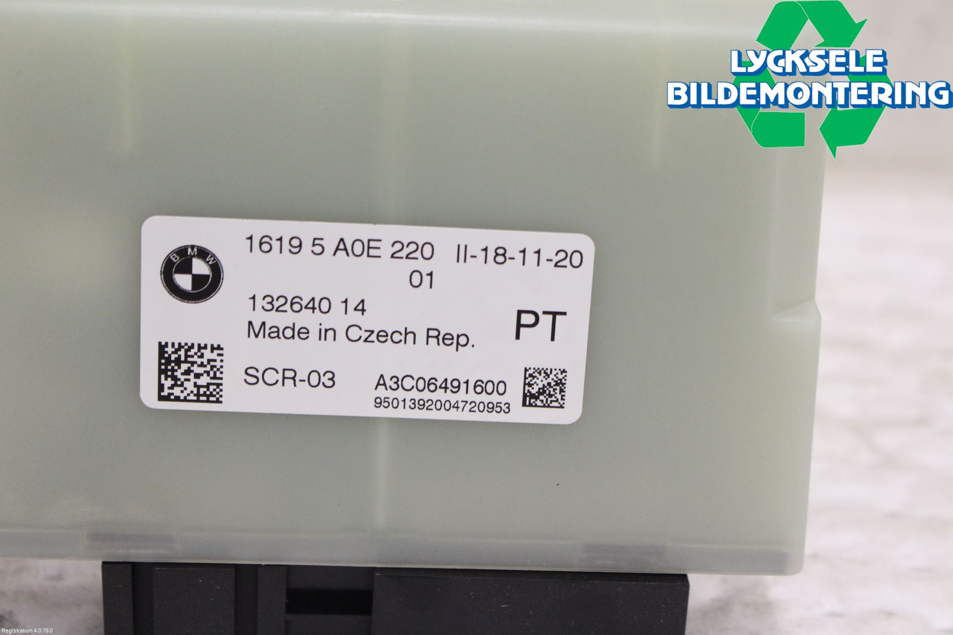 BMW X3 G01 18- Styrenhet Avgasrening