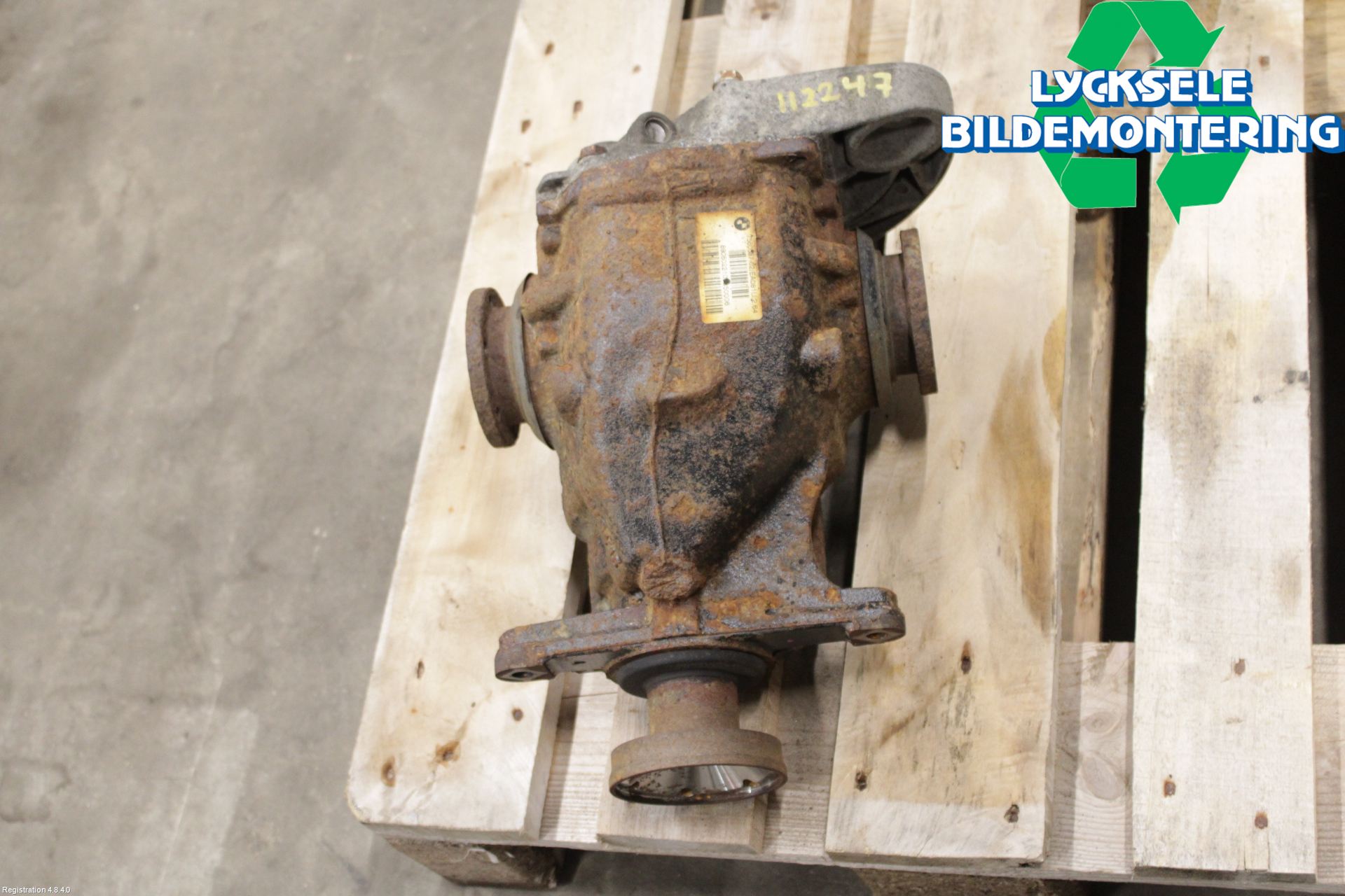 BMW 5 E60/61 Sed/Tou 02-10 Bakväxel-Diff