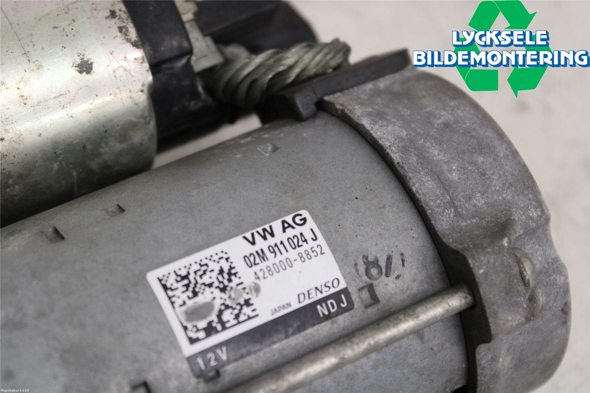 Volkswagen VW POLO 10-17 Startmotor