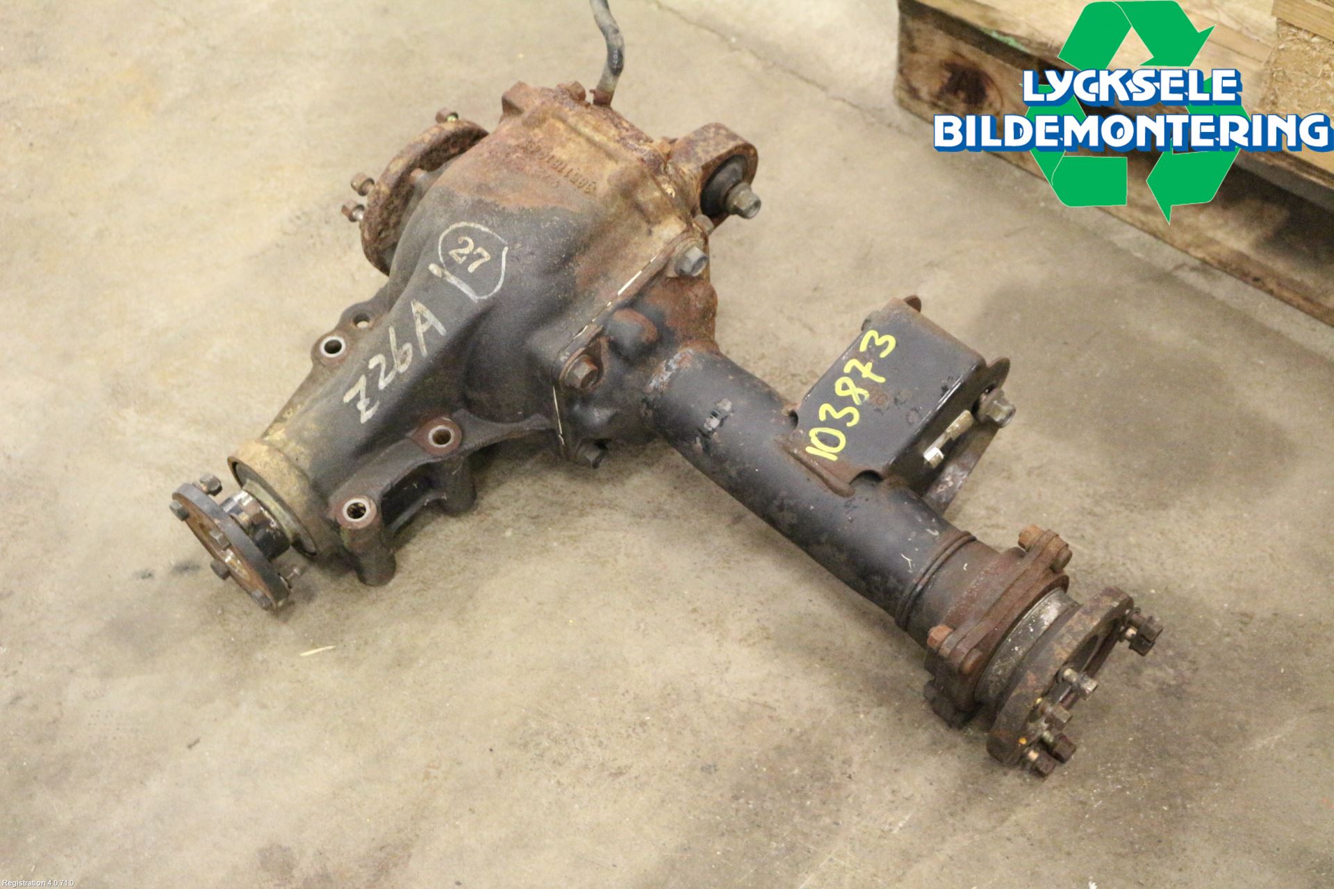 Nissan NAVARA 98-05 Framvagn Diffrential