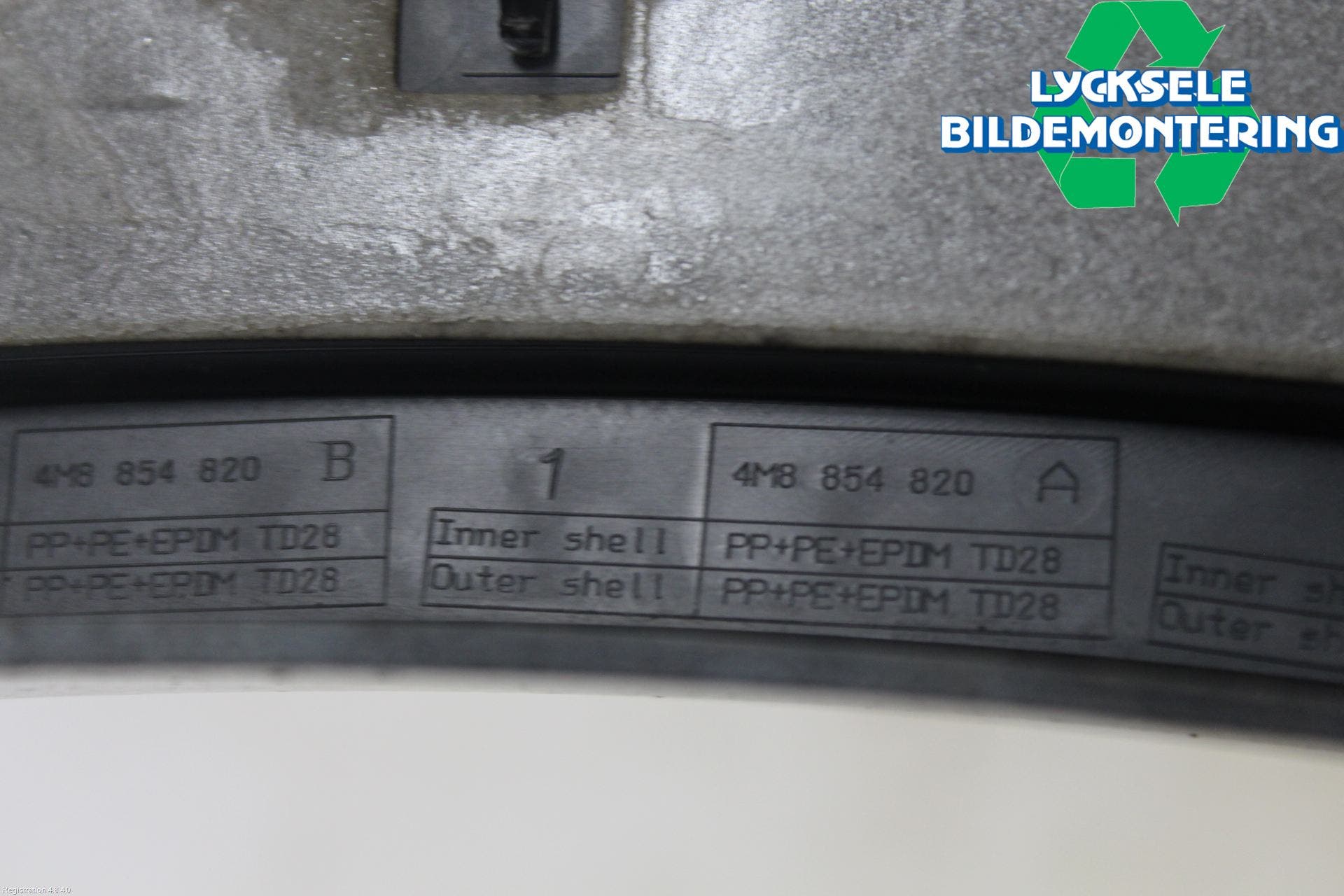 Audi Q8/SQ8 4M 19- Skärmbreddare