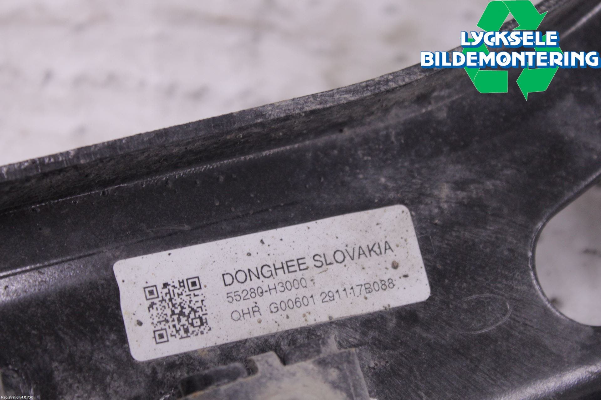 Kia SPORTAGE (QL) 16-21 Bärarm Bak Höger