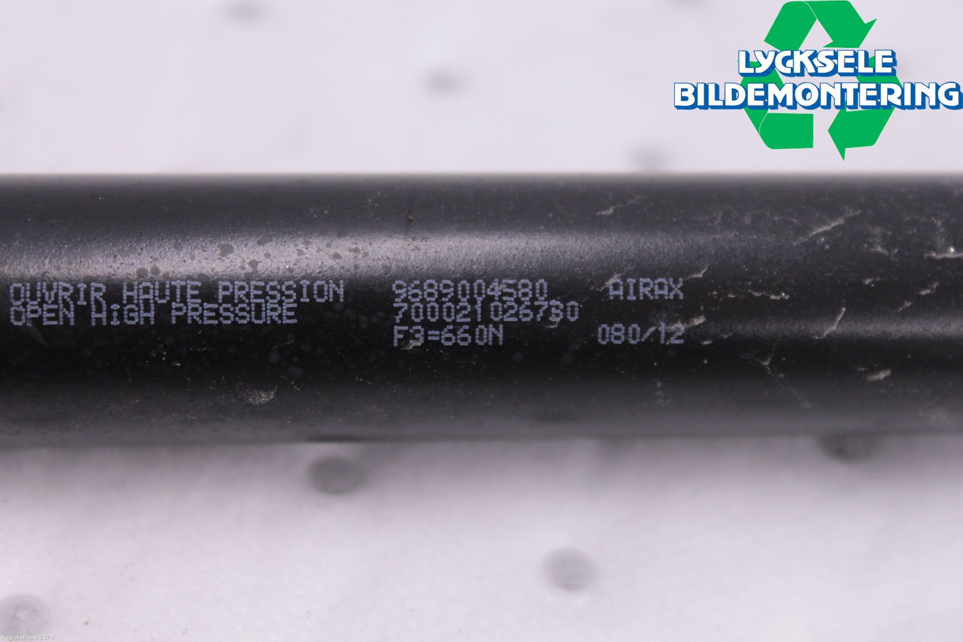 Peugeot 508 11-18 Gasfjäder Baklucka