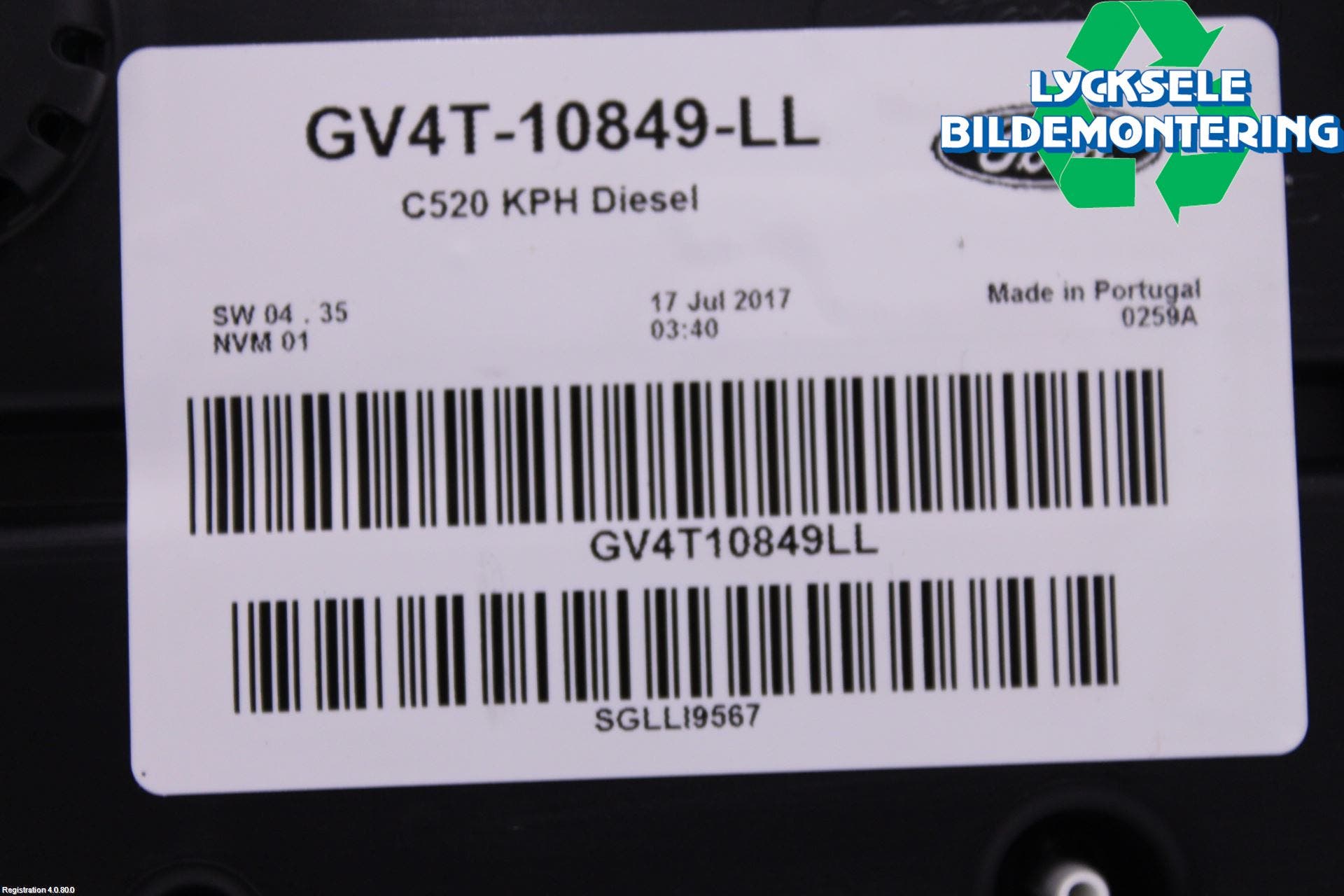 Ford KUGA 17-19 Instrument Komb